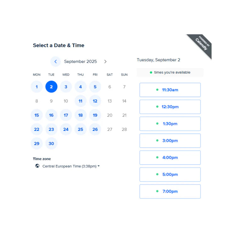 Book a meeting with Tucsen