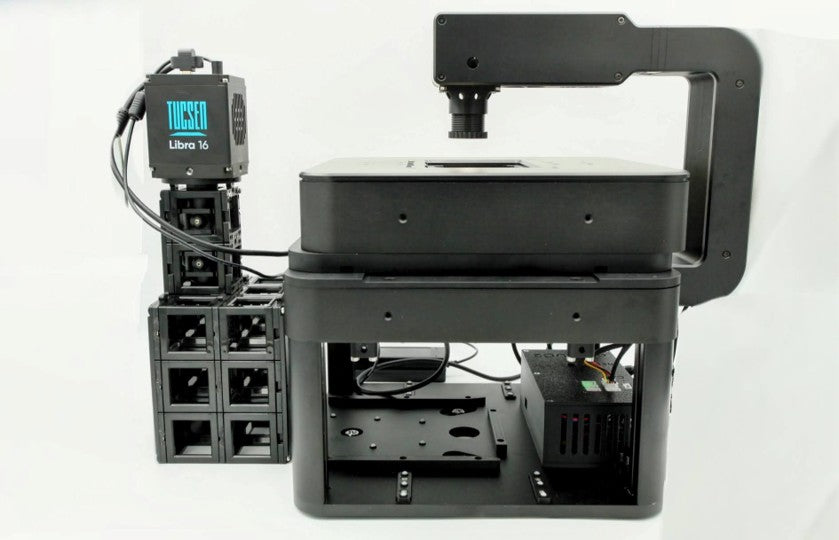 Tucsen Libra 16 on OpenUC2 FRAME Upright