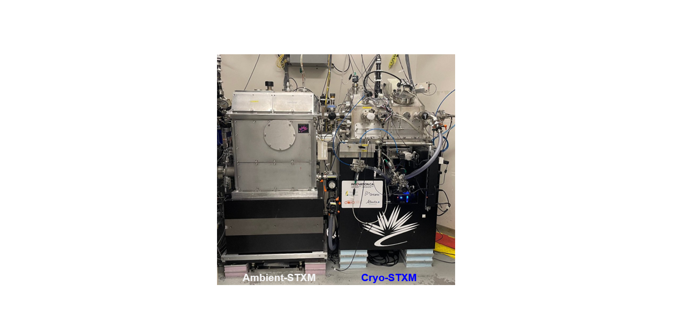 Ambient & Cryo STXM setups at Canadian Light Source